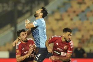 الأهلي يتفوق على بيراميدز بهدف نظيف في مباراة دراماتيكية 