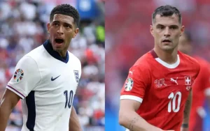 موعد مباراة إنجلترا ضد سويسرا في ربع نهائي يورو 2024 والقناة الناقلة
