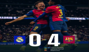 “رباعية مذلة”..برشلونة يعاقب ريال مدريد في السانتياغو ويحلق في صدارة جدول ترتيب الليجا الإسبانية