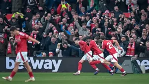 نوتنغهام فورست يسحق برايتون 7-0 في الدوري الإنجليزي الممتاز