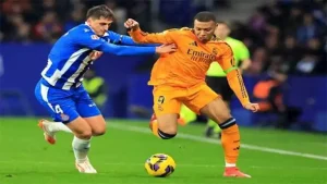 اسبانيول يتغلب على ريال مدريد في الدوري الاسباني