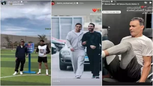 حكايات نجوم الكرة.. احتفال صلاح.. الحضري في الجيم.. وتحدي الأهلي
