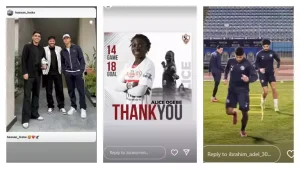 حكايات نجوم الكرة.. إمام عاشور ينشر صورته مع بن شرقي.. جنش مع مؤمن زكريا.. والزمالك يودع لاعبه