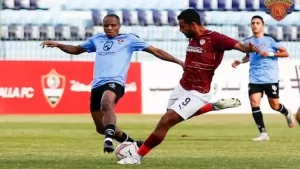 غزل المحلة يتغلب على مودرن سبورت بهدفين نظيفين في الدوري المصري